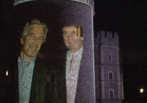 İngiltere | Trump ve Epstein görüntüleri Windsor Kalesi’ne yansıtıldı: 4 kişi gözaltında