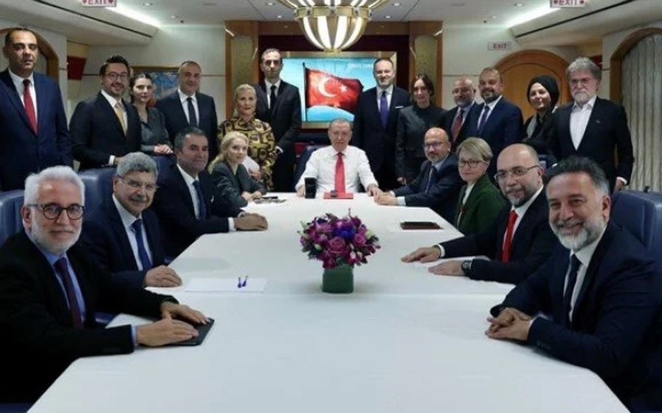 Erdoğan “Akdeniz’deki kaynaklardan payımıza düşeni alır, kazan kazan ilkesiyle de komşularımızla birlikte iş yaparız”