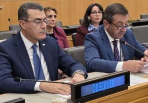 Ertuğruloğlu’ndan BM’de “iki devlet” tezi: “Kıbrıs’ta iki ayrı millet bulunduğu inkâr edilemez”