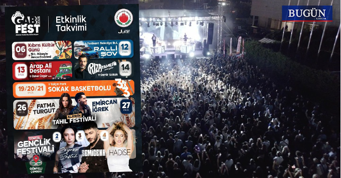 Gönyeli-Alayköy Belediyesi’nden dev şölen: GABFEST 2025