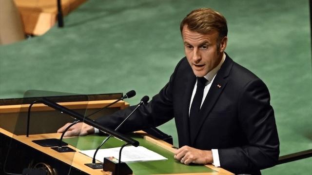 Macron ilan etti: “Filistin’i tanıyoruz, Hamas dağıtılmalı“