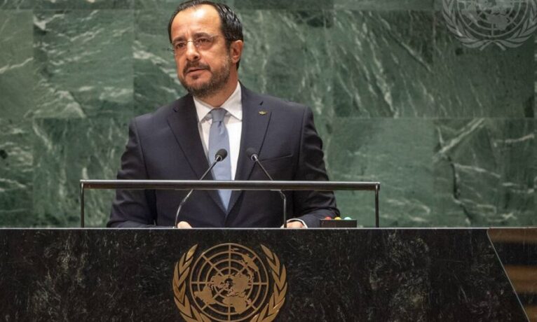 Kıbrıslı Rum lider Nikos Hristodulidis bu akşam BM Genel Kurulu’nda konuşacak