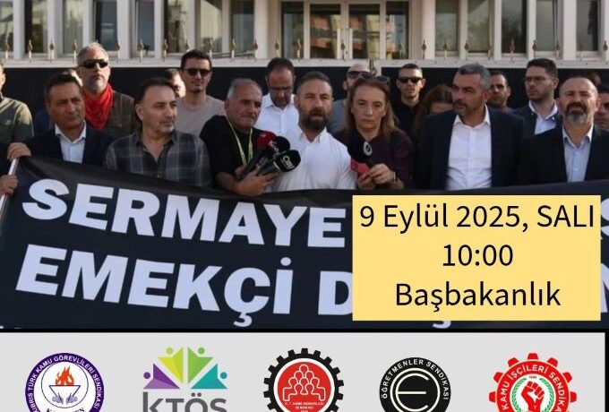 5 sendikadan ortak eylem: Torpil ve seçim skandalına karşı siyah çelenk bırakacağız!