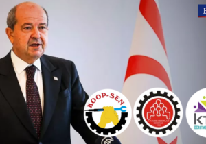 Sendikalardan ortak tavır: Tatar’ın propagandasına alet olmayacağız!