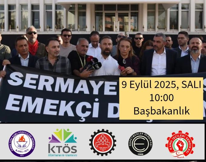 5 sendikadan ortak eylem: Torpil ve seçim skandalına karşı siyah çelenk bırakacağız!
