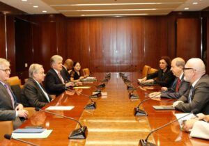 Tatar, BM Genel Sekreteri Guterres ile görüştü
