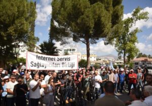 Telekomünikasyon Dairesi’nde grev: Kirli işlere izin vermeyeceğiz!