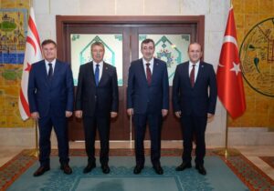 Üstel ve ortakları Ankara’da Yılmaz’la buluştu