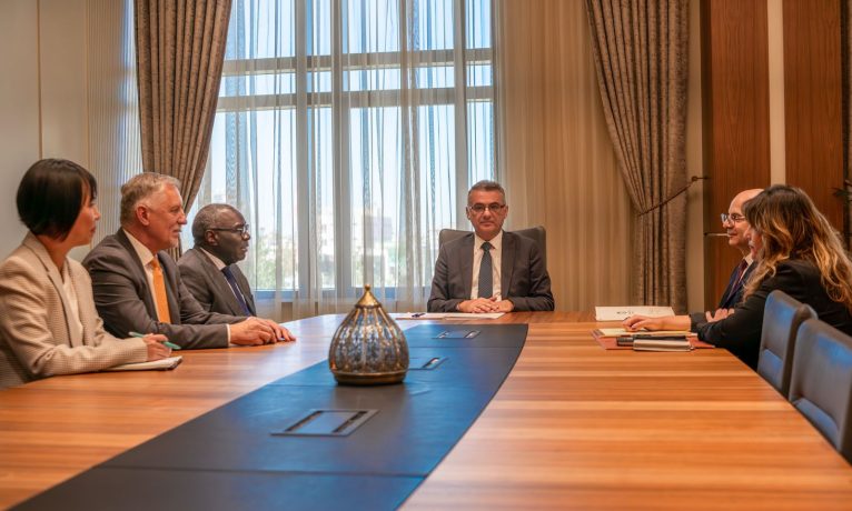 Cumhurbaşkanı Erhürman, Diagne ile görüştü I “Hristodulidis’le BM’nin dahil olmayacağı bir görüşme yapacağız”