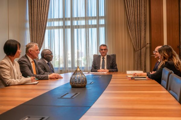 Cumhurbaşkanı Erhürman, Diagne ile görüştü I “Hristodulidis’le BM’nin dahil olmayacağı bir görüşme yapacağız”