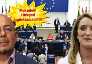 Kızılyürek’ten Avrupa Parlamentosu’na sert mektup: “Bu anıt barışa değil,  bölünmeye hizmet eder”