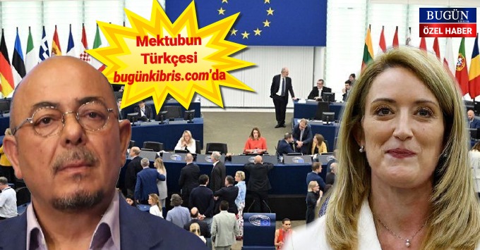 Kızılyürek’ten Avrupa Parlamentosu’na sert mektup: “Bu anıt barışa değil,  bölünmeye hizmet eder”