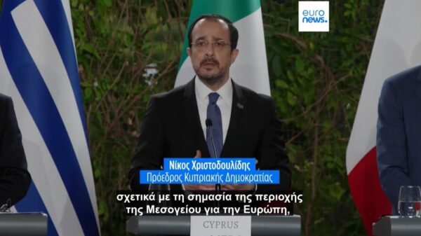 Hristodulidis’ten Gazze’nin yeniden inşası için 6 maddelik Kıbrıs Planı