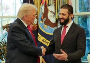 Trump: “Suriye Cumhurbaşkanı Şara ile vakit geçirmek bir onurdu”