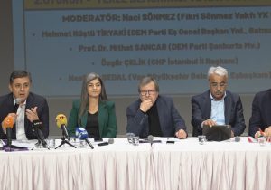 Türkiye’de çözüm süreci konferansı: Barış için kayyum sisteminin kaldırılması gerekir
