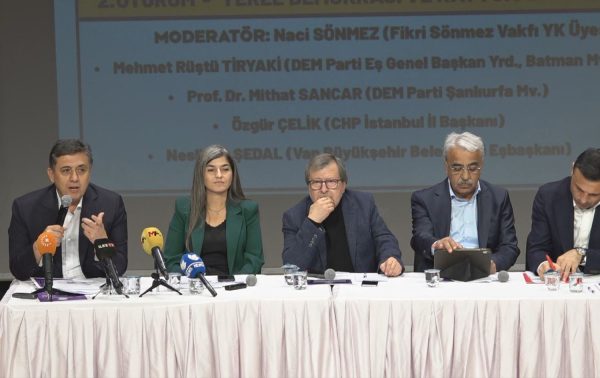 Türkiye’de çözüm süreci konferansı: Barış için kayyum sisteminin kaldırılması gerekir