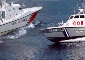 Agathonisi açıklarında Yunan sahil güvenlik botu ile Türk balıkçı teknesi arasında ciddi gerilim