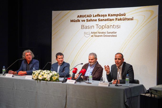 ARUCAD’ın Müzik ve Sahne Sanatları Fakültesi, Lefkoşa Bandabuliya’da açıldı