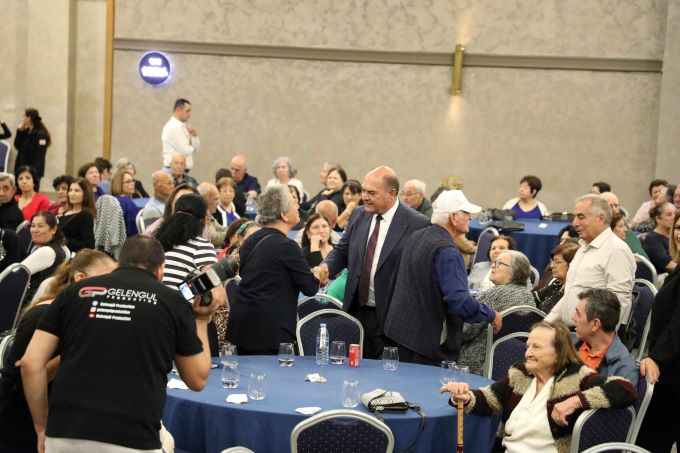 Değirmenlik Akıncılar Belediyesi, 65 yaş üstü bireyleri geleneksel yemekte buluşturdu