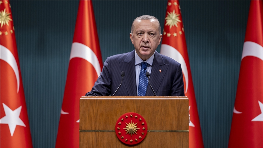 Erdoğan: “Umarım Kıbrıslı Türklerin çözüm iradesini karşı taraftan da görürüz”