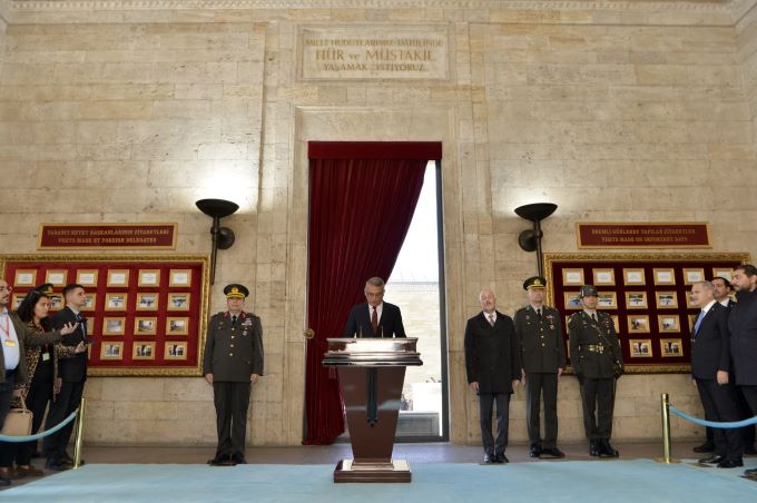 Erhürman Anıtkabir’de