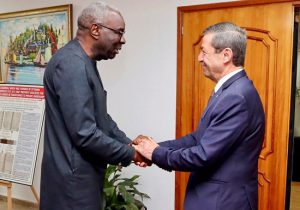 Dışişleri Bakanı Ertuğruloğlu, BM Özel Temsilcisi Diagne ile görüştü