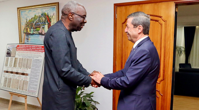 Dışişleri Bakanı Ertuğruloğlu, BM Özel Temsilcisi Diagne ile görüştü