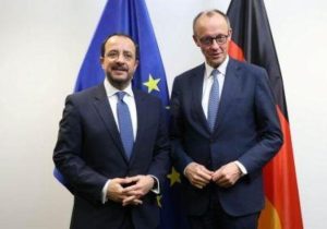 Almanya ile kritik temas: Hristodulidis bugün Berlin’de Merz ile görüşüyor