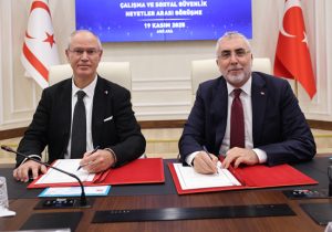 Türkiye ile KKTC arasında “çalışma ve sosyal güvenlik anlaşması” imzalandı