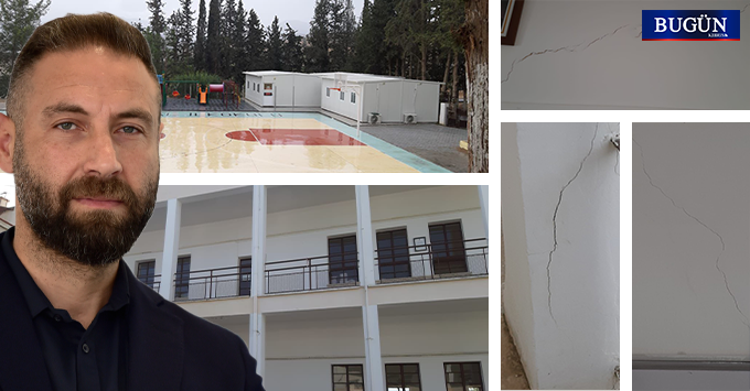 KTÖS: Lefke İstiklal İlkokulu’nda 14 aydır hiçbir adım atılmadı, çocuklarımız risk altında!