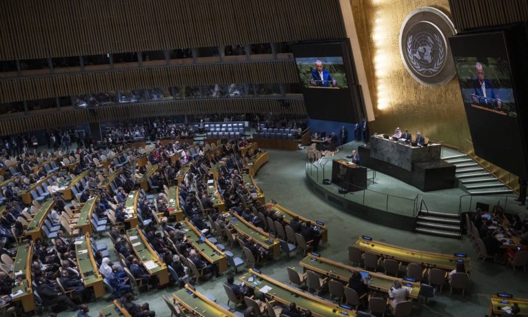 BM Genel Kurulu, Filistin halkının “kendi kaderini tayin etme“ hakkındaki kararı kabul etti