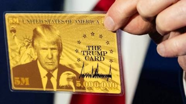 ABD Başkanı, ‘Trump Gold Card’ uygulamasından kazancı açıkladı: “Şu ana dek 1,3 milyar dolarlık satış yaptık”