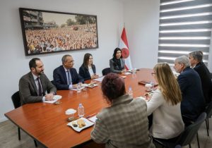 CTP Genel Başkanı İncirli, AB Kıbrıs Özel Temsilcisi Johannes Hahn’ı kabul etti