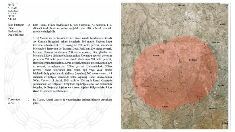 Şap hastalığı önlemleri kapsamında karantina bölgesinde avlanma yasaklandı