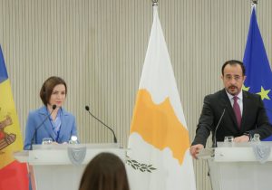 Moldova Cumhurbaşkanı Sandu Kıbrıs’ta: AB üyeliği süreci gündemde