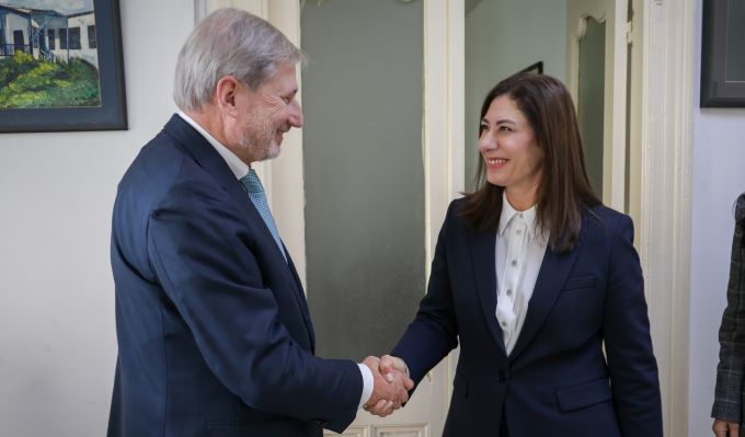 CTP Genel Başkanı İncirli, AB Kıbrıs Özel Temsilcisi Johannes Hahn’ı kabul etti