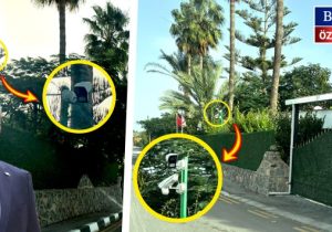 ÜSTEL EVİNİ KALEYE ÇEVİRDİ