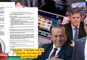 HÜKÜMET ONLİNE CASİNOYU AÇTI