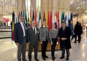 Kıbrıslı Türk hukuk ve iş dünyası heyeti, Avrupa Konseyi ve AP’de temaslarda bulundu