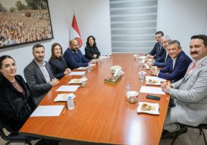 CHP Lideri Özel’den CTP Başkanı İncirli’ye tebrik ziyareti