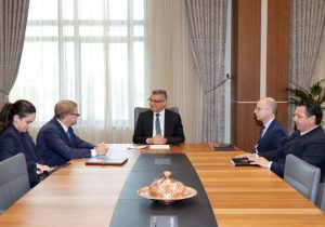 Cumhurbaşkanı Erhürman, İsveç Büyükelçisi Hagström’ü kabul etti