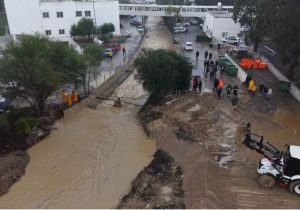 Bakanlar ve Sivil Savunma hastanedeki taşkın riskini yerinde inceledi