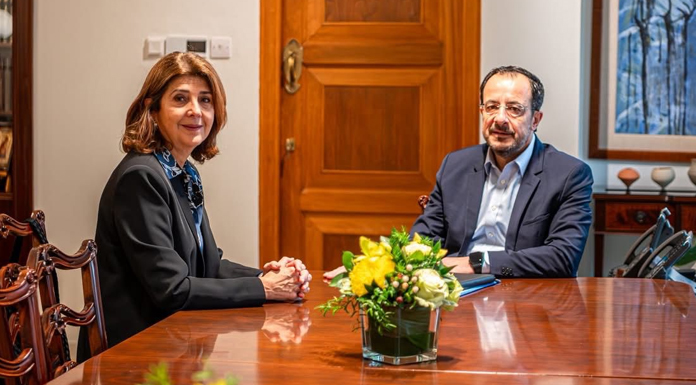 Holguin, Hristodulidis ile görüştü: Kıbrıs sürecinde ortak adımlar masada