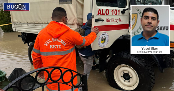 Sivil Savunma: “Yoğun yağışın yarattığı kriz atlatıldı, ekipler ülkenin her noktasında hazır bekletiliyor”