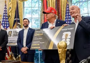 Trump’a ‘FIFA Barış Ödülü’ verildi