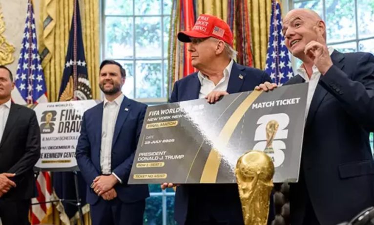 Trump’a ‘FIFA Barış Ödülü’ verildi