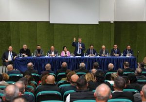 Üstel, UBP örgüt yöneticileriyle bir araya geldi: “Önceliğimiz halktır!”