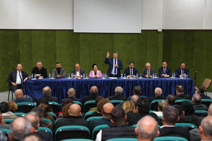 Üstel, UBP örgüt yöneticileriyle bir araya geldi: “Önceliğimiz halktır!”