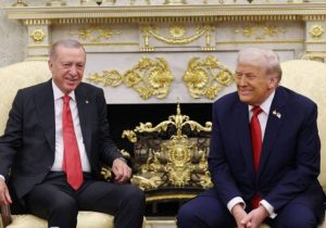 ERDOĞAN, TRUMP’LA GÖRÜŞTÜ I Savunma sanayisi ve bölgesel krizler ele alındı