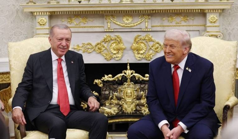ERDOĞAN, TRUMP’LA GÖRÜŞTÜ I Savunma sanayisi ve bölgesel krizler ele alındı